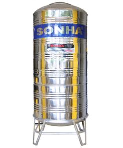 Bồn Nước Sơn Hà Inox 7000L Đứng SUS 304 Ø 1,7m - Bình chứa Sơn Hà 10000L