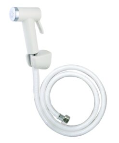 Vòi xịt vệ sinh Caesar BS306A trắng bằng nhựa