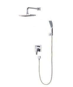 Vòi sen âm tường Caesar BS641 nóng lạnh tắm đứng bát sen vuông tay sen