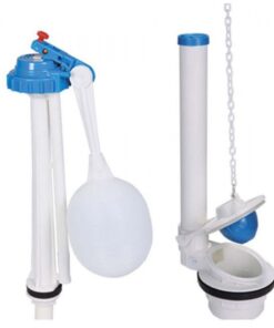 Bộ xả bồn cầu Viglacera BXV2G 2 khối xả gạt VI77, VI44