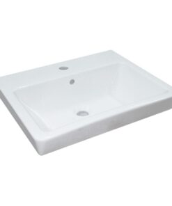 Chậu rửa mặt lavabo COTTO C001057 đặt bàn 555 x 450 x 185 mm