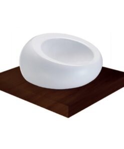 Chậu rửa mặt lavabo COTTO C00167 đặt trên bàn đá