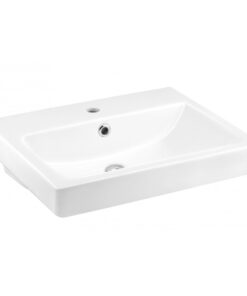 Chậu rửa mặt lavabo COTTO C0156 đặt bàn 550 x 460 x 170 mm