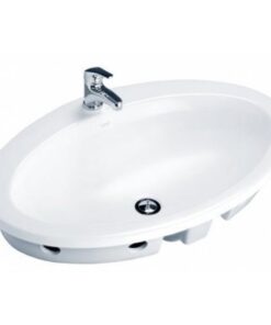 Chậu rửa mặt lavabo COTTO C019 dương vành bàn đá