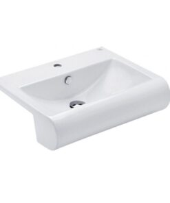 Chậu rửa mặt lavabo Cotto C02237 dòng Riviera bán âm bàn