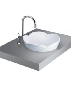 Chậu rửa mặt lavabo COTTO C0240 bán âm bàn đá