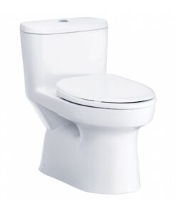 Bồn cầu Cotto C1015 dòng Macc - Bàn cầu 1 khối xả nhấn