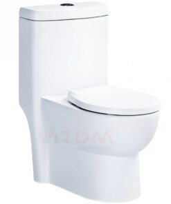 Bồn cầu Caesar C1352 trẻ em - Xí bệt bàn cầu vệ sinh 1 khối - Tuấn Đức