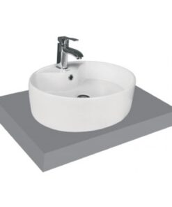 Chậu rửa mặt lavabo Viglacera CD19 đặt bàn đá