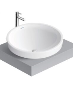 Chậu rửa mặt lavabo Viglacera CD6 đặt bàn đá