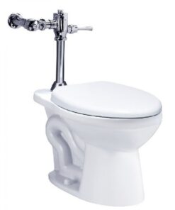 Bồn cầu cụt CAESAR CP1333/BF521A bao gồm van xả