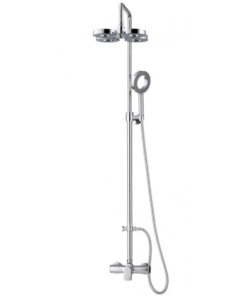 Vòi sen cây COTTO CT2072W dòng Soprano nóng lạnh