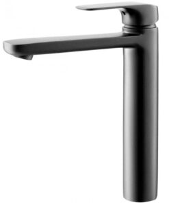 Vòi chậu rửa mặt lavabo COTTO CT2124AY#BL Scirocco thân cao màu đen