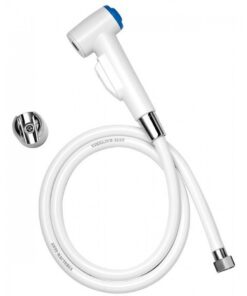 Vòi xịt tolet Cotto CT980H#WH(HM) dây bọc nhựa