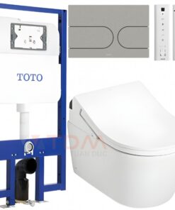 Bồn cầu TOTO CW542ME5UNW1/TCF794CZ/WH172AT/MB175M nắp điện tử treo tường