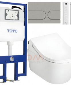 Bồn Cầu TOTO CW542HME5UNW1/TCF795C2Z/WH172AAT/MB175M#SS Treo Tường Tự Động Xả