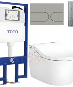 Bồn Cầu TOTO CW542HME5UNW1/TCF802C2Z/WH172AAT/MB175M#SS Tự Động Xả Nước