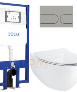 Bồn Cầu TOTO CW812RA/TC600VS/WH172A/MB175M#SS Treo Tường