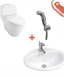 Combo American 11 trọn bộ bồn cầu kết hợp lavabo VF-2011+VF-0476 + FFAS6868