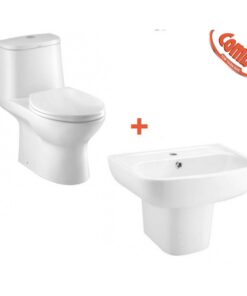 Combo Cotto 2 trọn bộ bồn cầu kết hợp lavabo C1053 + C0141/C4241