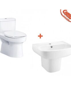 Combo Cotto 4 trọn bộ bồn cầu kết hợp lavabo C1015 + C0141/C4241