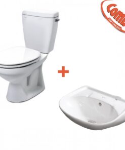 Combo INAX 10 trọn bộ bồn cầu lavabo C-117VA + L-284V