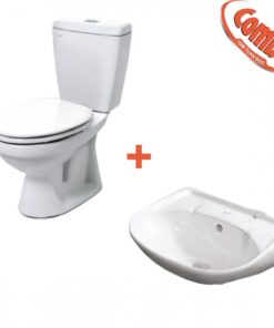 Combo INAX 20 trọn bộ bồn cầu kết hợp lavabo C-108VA + L-280V