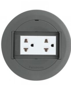 ổ cắm âm sàn Panasonic DU81931HTK-1 có nắp đậy có đế âm