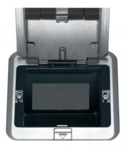 ổ cắm âm sàn Panasonic DUF1200LTK-1 loại 3 thiết bị có đế âm