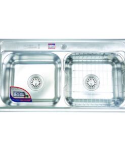 Bồn rửa chén bát Đại Thành DX42004 (ĐT84) - chậu 860 x 450 inox 304 cao cấp