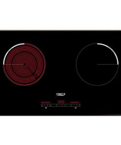 Bếp điện từ Chefs EH-MIX333 mặt kính âm 2 vùng nấu kết hợp