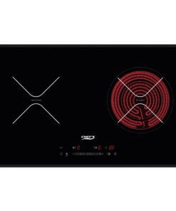Bếp điện từ Chefs EH-MIX366 mặt kính âm 2 vùng nấu kết hợp