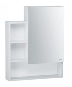 Tủ gương treo phòng tắm CAESAR EM0160V màu trắng