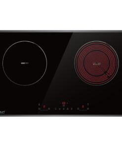 Bếp điện từ Eurosun EU-TE259MAX mặt kính 2 vùng nấu kết hợp