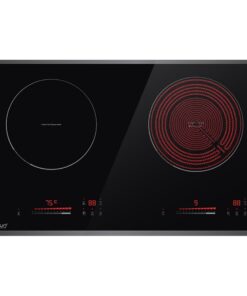 Bếp điện từ Eurosun EU-TE509MAX mặt kính 2 vùng nấu kết hợp