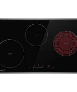 Bếp điện từ Eurosun EU-TE882G mặt kính 3 vùng nấu kết hợp