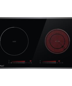 Bếp điện từ Eurosun EU-TE887G mặt kính 2 vùng nấu kết hợp