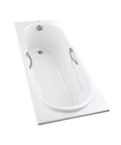 Bồn tắm góc TOTO FBY1720NHPE#W 1.7m không chân yếm xây gang tráng men