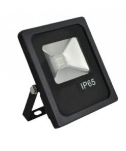 Đèn led pha MPE FLD-10RGB màu đen 10W cao cấp