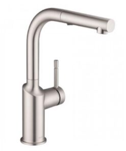 Vòi rửa chén bát Moen GN67100SRS rút dây nóng lạnh