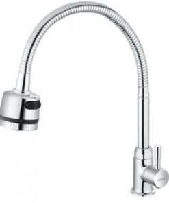 Vòi rửa chén bát Caesar K025C nước lạnh cho chậu bếp inox đá