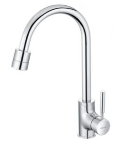 Vòi rửa chén bát Caesar K325C nóng lạnh 3 chế độ xả cho chậu bếp