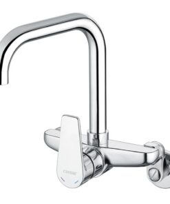 Vòi rửa chén bát Caesar K535C nóng lạnh gắn tường cho chậu bếp