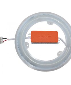 Bóng đèn led vòng Panel Duhal KBNV0241 đổi màu 24W tròn trắng