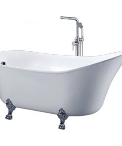 Bồn tắm đặt sàn Caesar KT1160 kiểu cổ điển 1.6 mét - Tuấn Đức