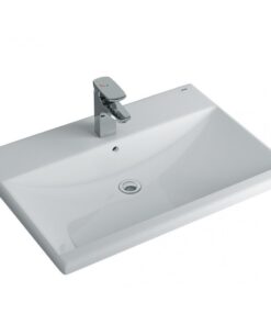 Chậu rửa mặt lavabo Inax L-2397V (L2397V) dương vành 650x460mm