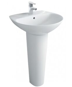 Bộ chậu rửa mặt lavabo Inax L-288V/L-288VD (L288V+L288VD) chân dài