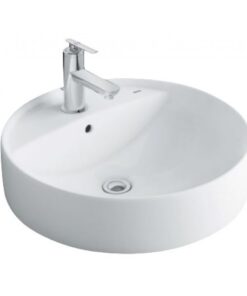 Chậu rửa mặt lavabo Inax L-294V (L294V) đặt bàn đá tròn 472mm