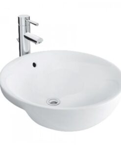Chậu rửa mặt lavabo Inax L-333V (L333V) bán âm bàn tròn 450mm