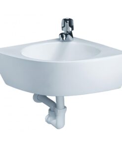 Chậu rửa mặt lavabo Caesar L2014 góc treo tường  - Tuấn Đức